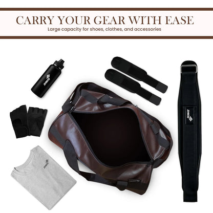 Leather Gym Bag