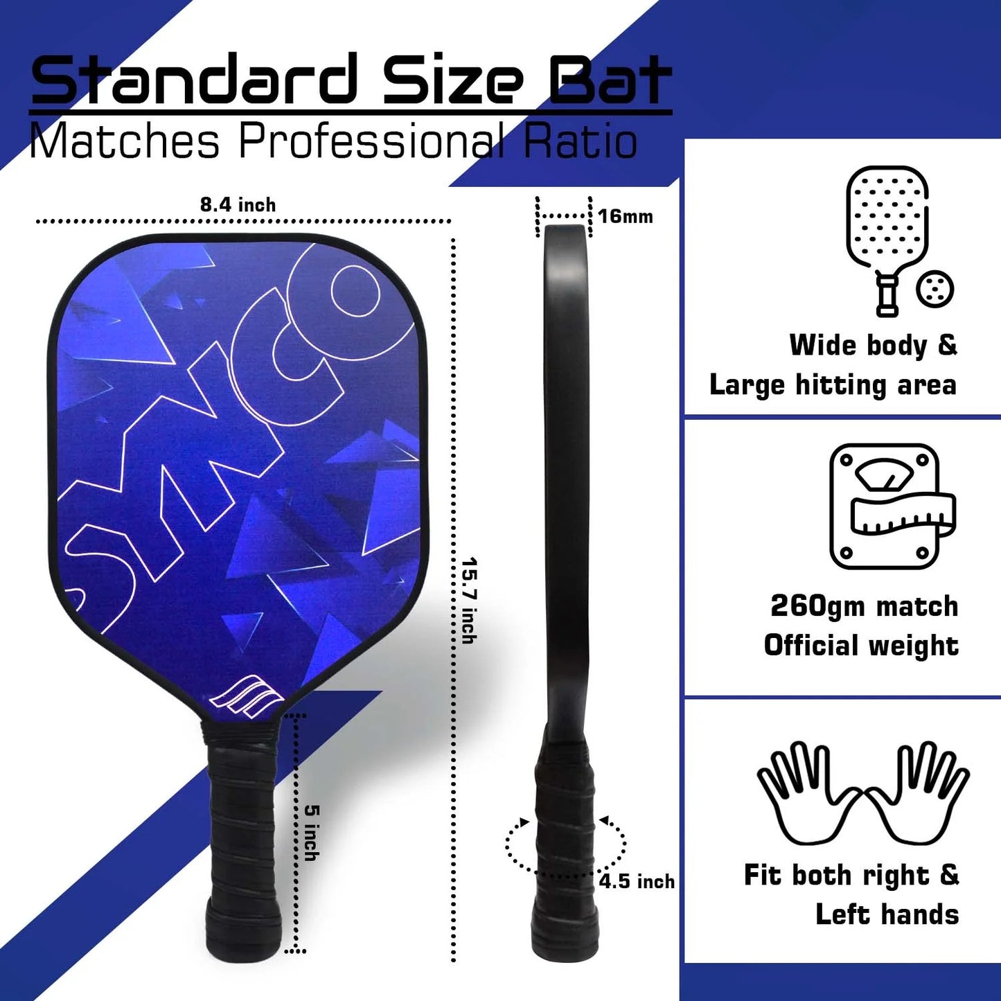 Carbon fiber Paddle set