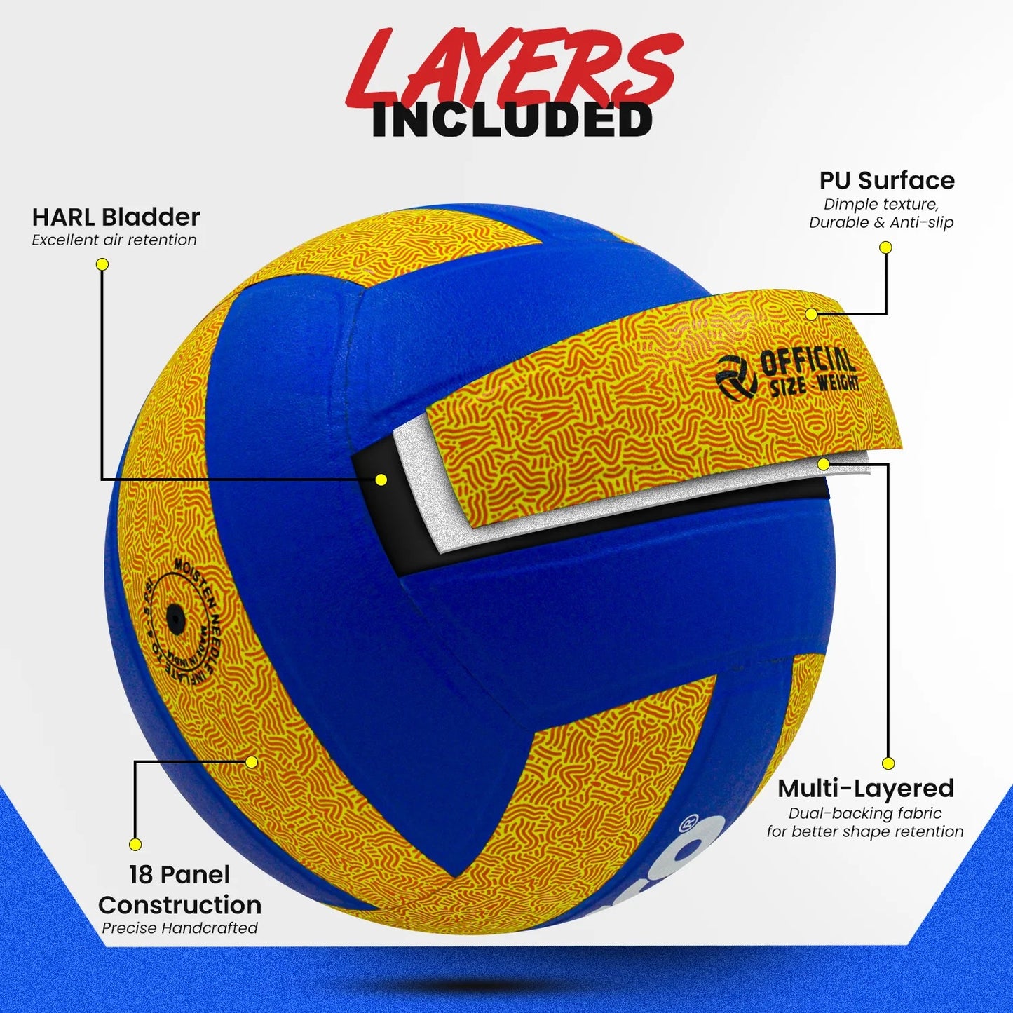 PU Pasted Volleyball