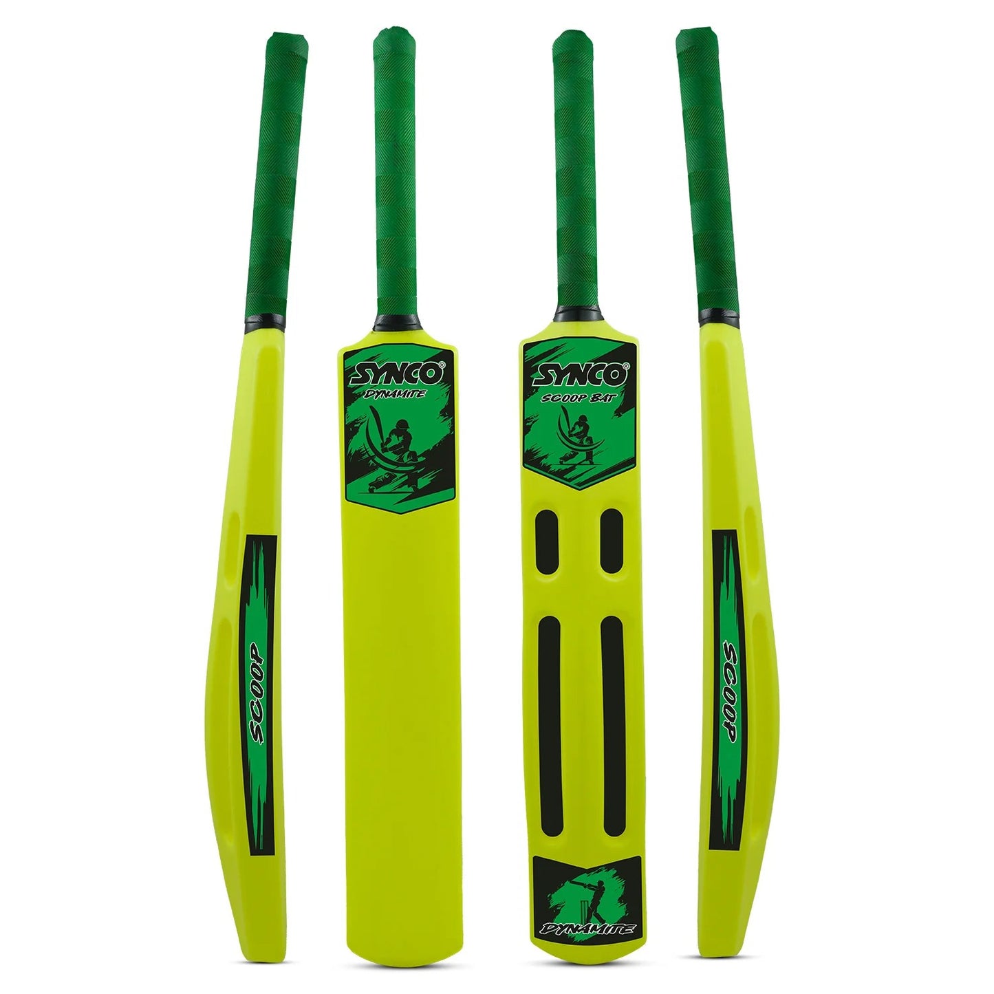 Plastic Cricket Bat with Scoop
