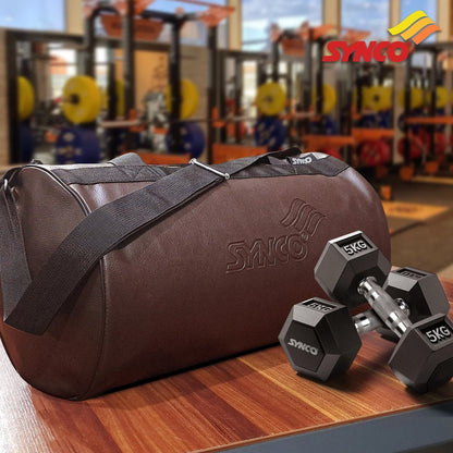 Leather Gym Bag