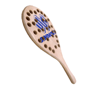 Air flow paddle bat