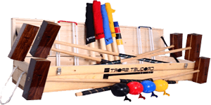 Genext croquet set â€“  6 player in wooden box (SS009-B)