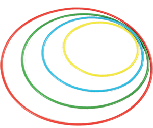 HOOLA HOOPS (Available in dismentable & fixed version )