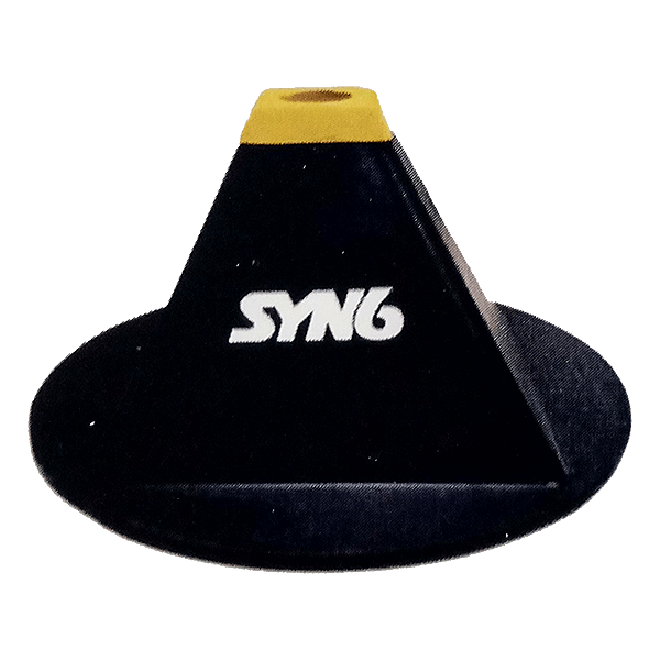 TRIANGULAR RUBBER BASE without spike